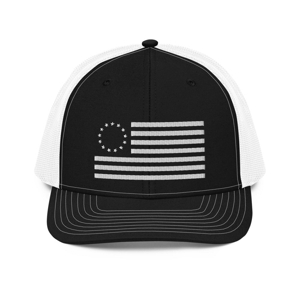 Betsy Ross Flag Trucker Cap