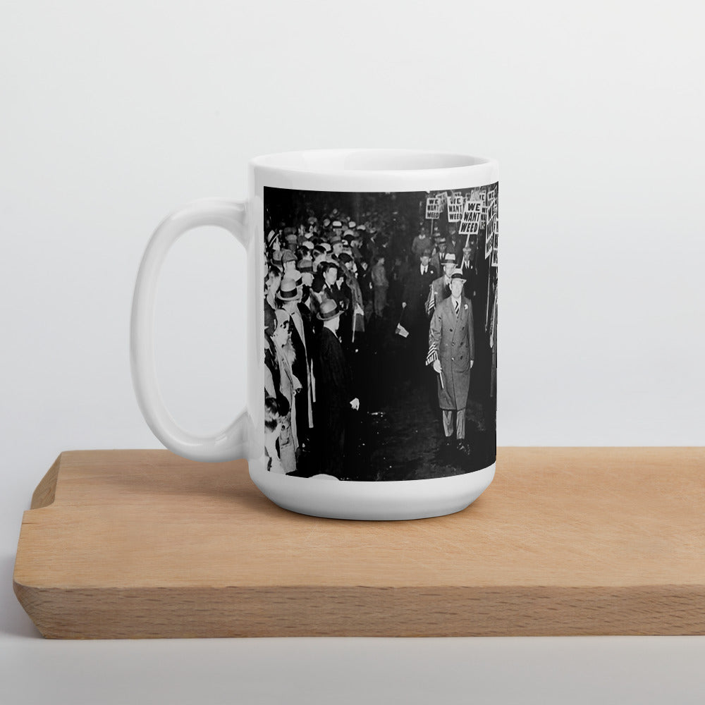 Weed Prohibition Marchers Mug