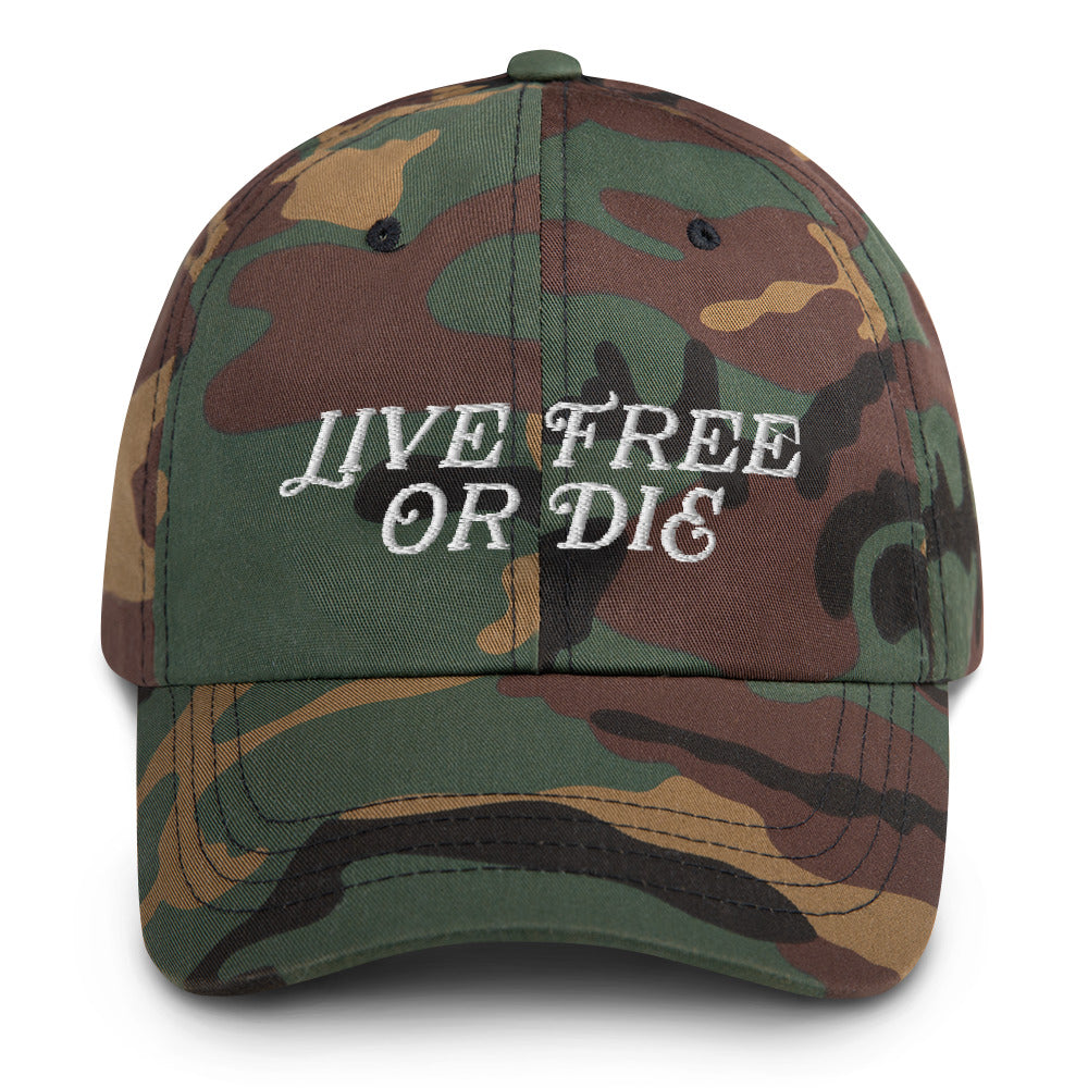 Live Free or Die Dad hat
