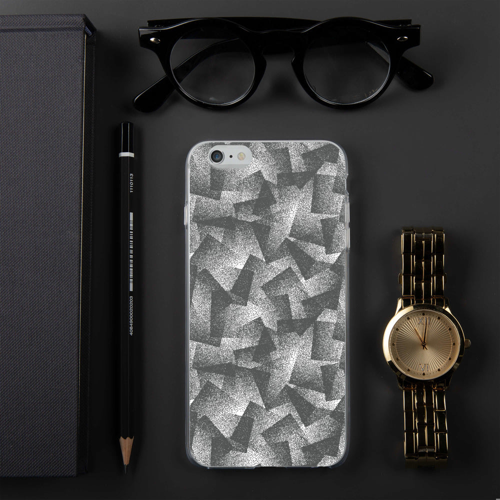 Stippled Abstraction iPhone Case