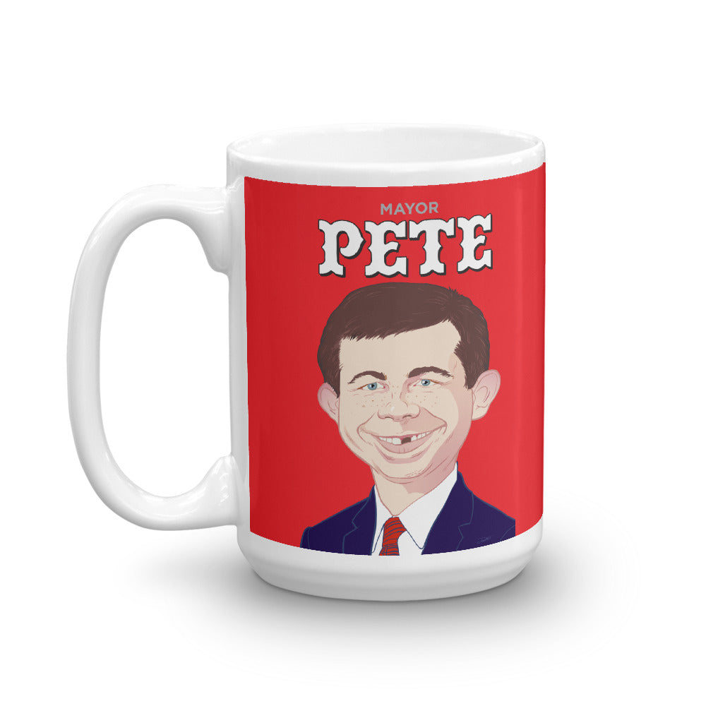 Mayor Pete Buttigieg Alfred E Neuman Mug