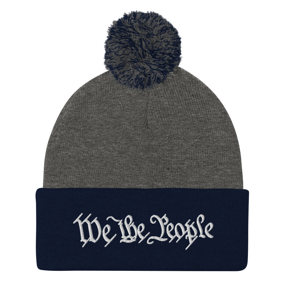 We The People Pom-Pom Beanie