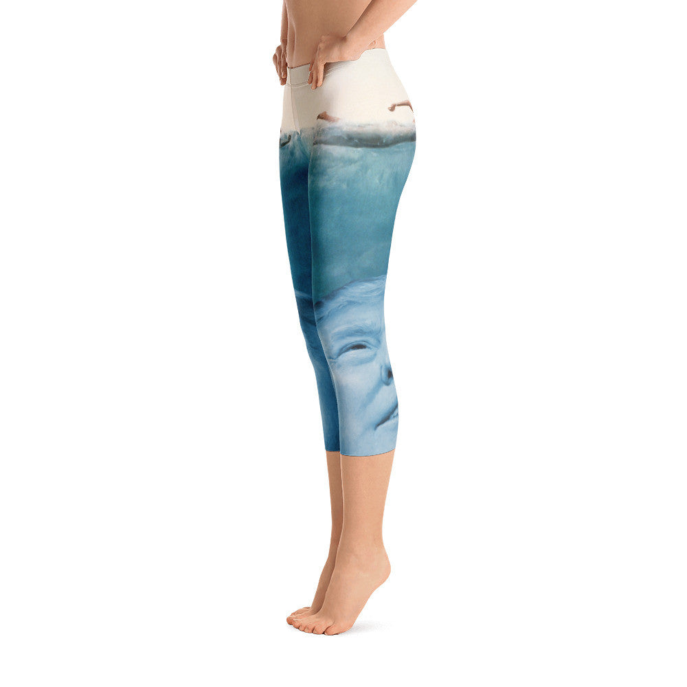 Trump Jaws Capri Leggings