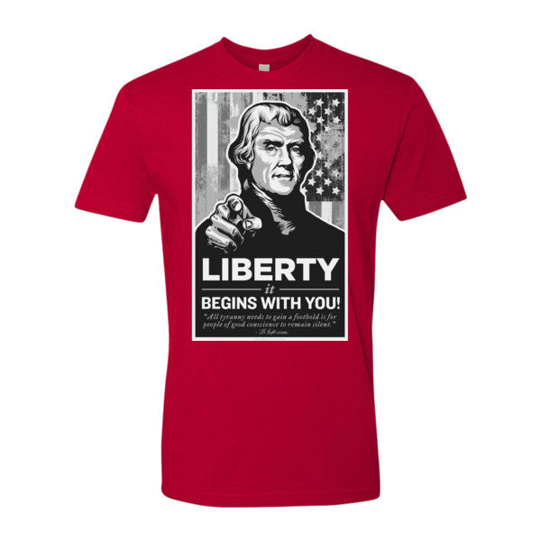 Thomas Jefferson Liberty Graphic Tee