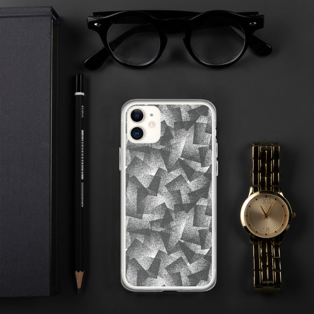 Stippled Abstraction iPhone Case