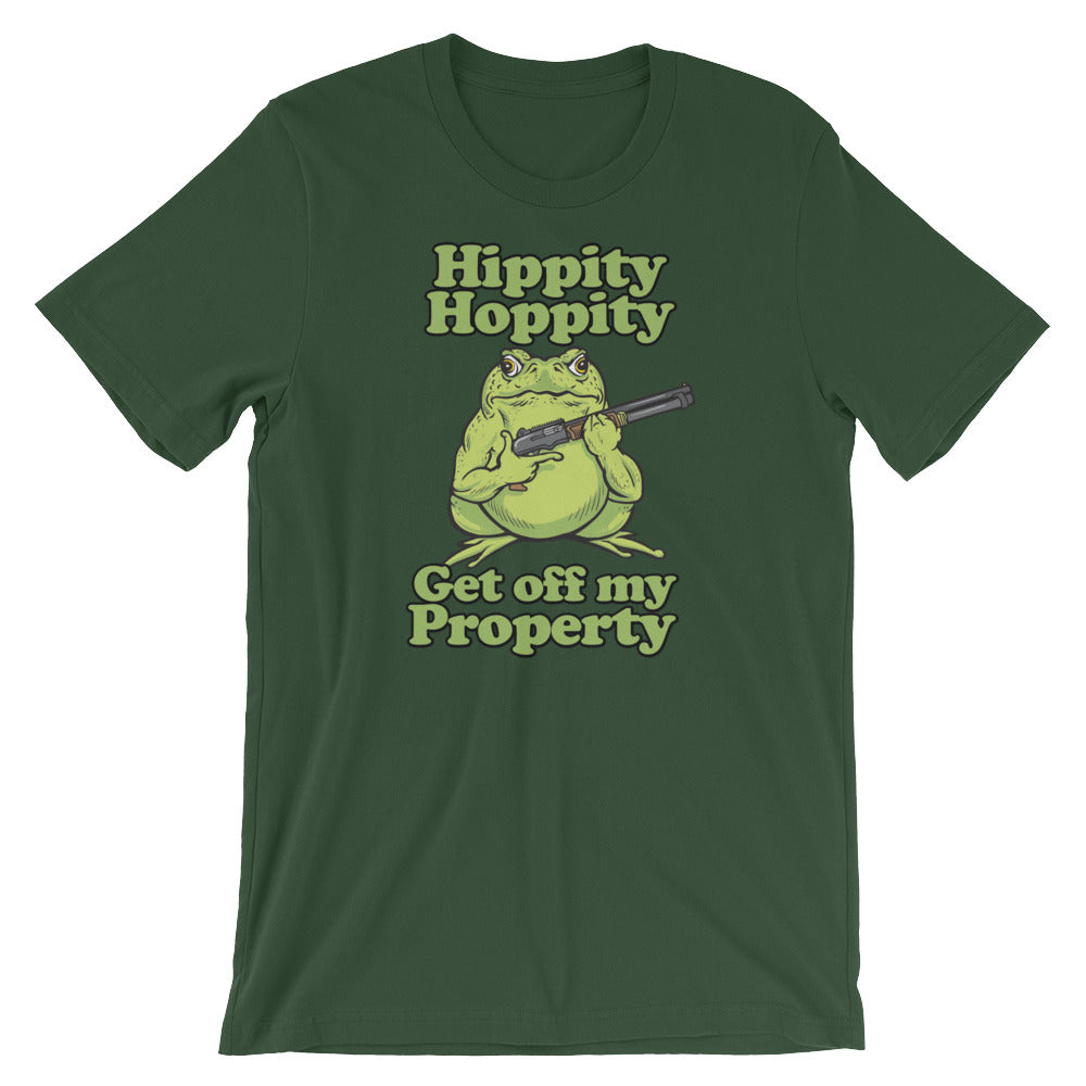 Hippity Hoppity Get Off My Property Unisex T-Shirt