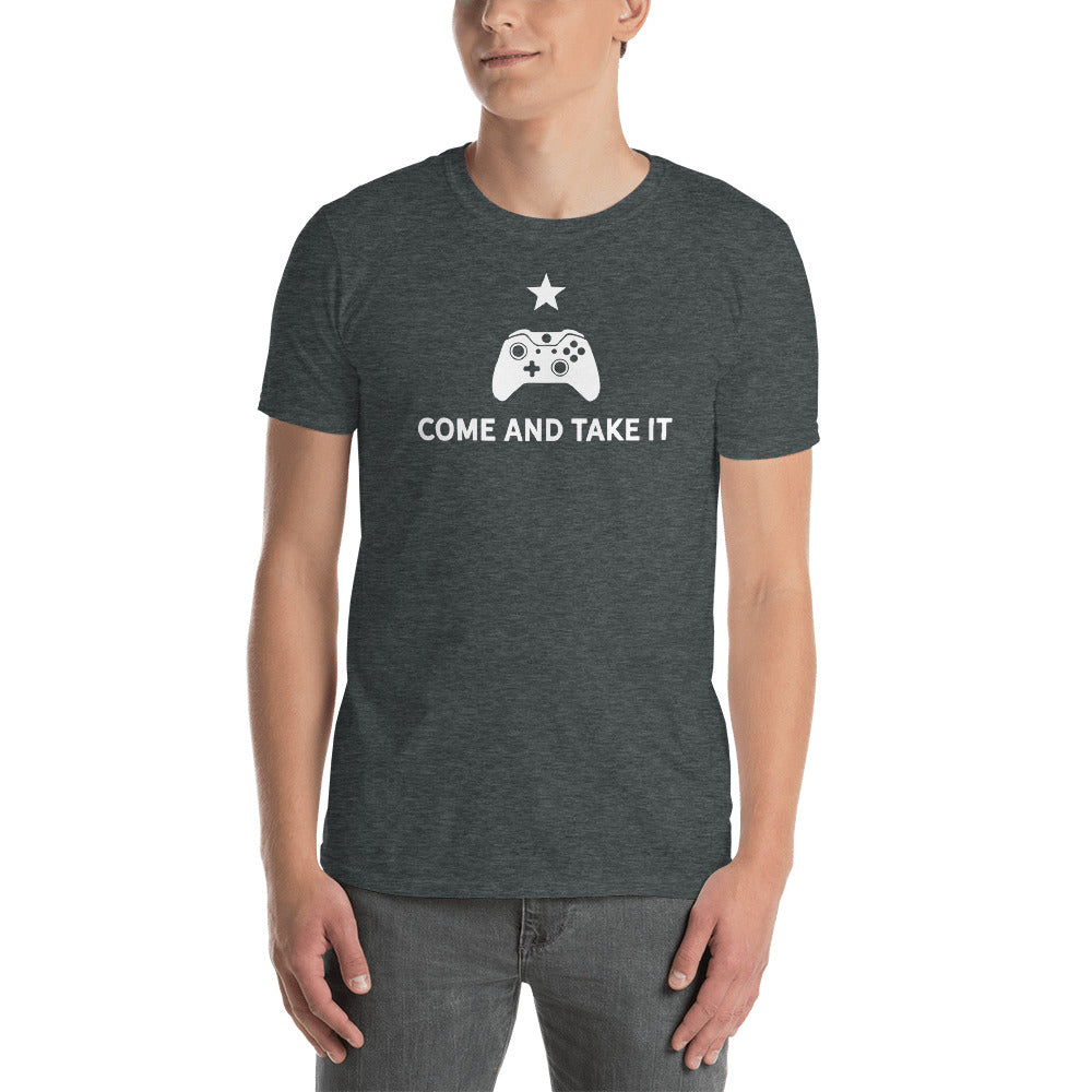 Come and Take it Video Game Controller Short-Sleeve T-Shirt