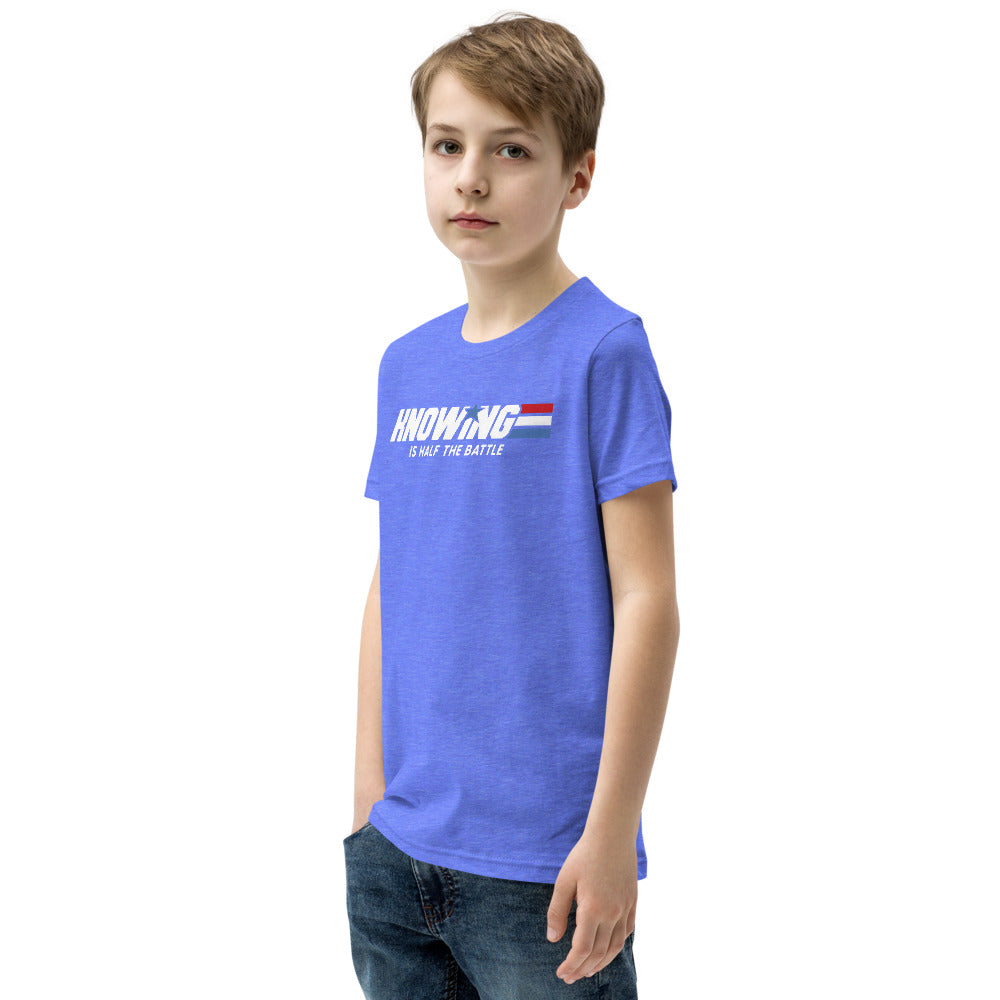 Knowing is Half the Battle Youth Short Sleeve T-Shirt