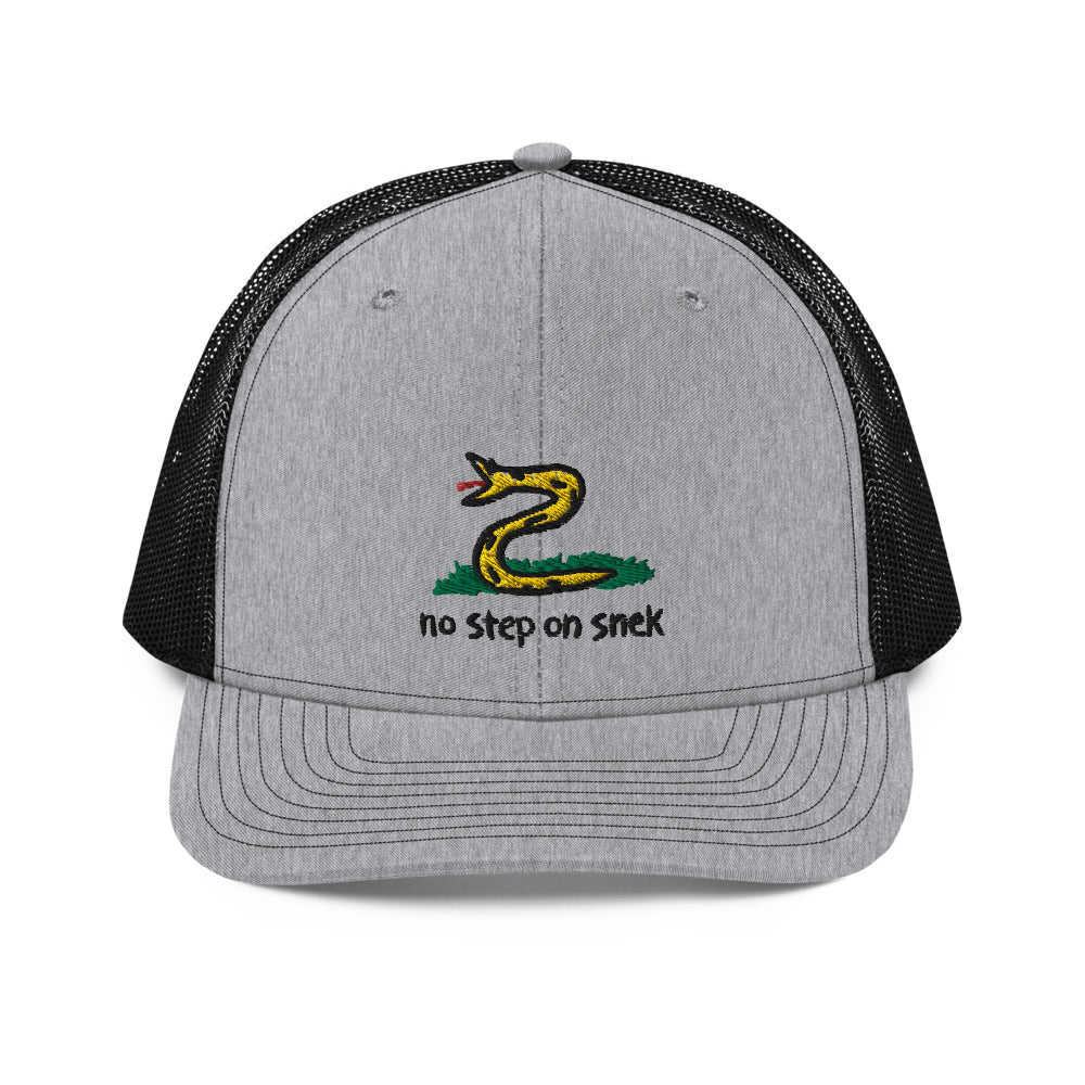 No Step On Snek Trucker Cap