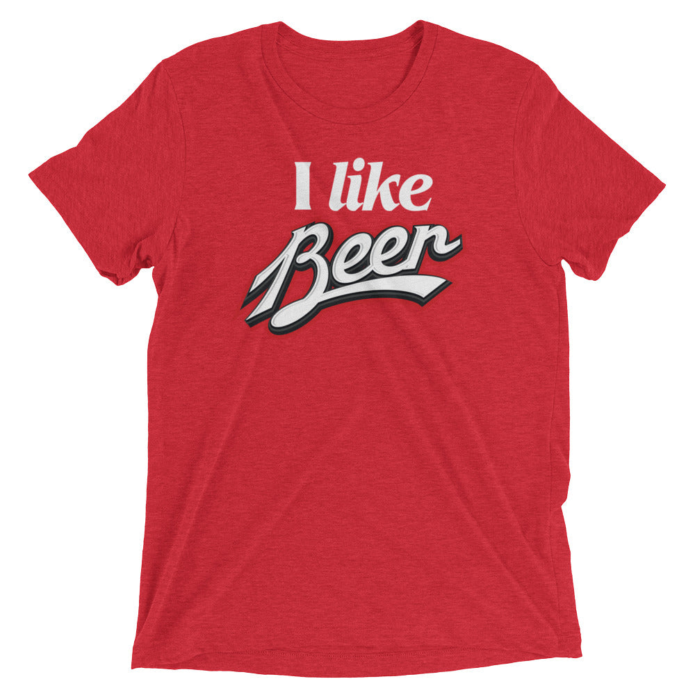 I Like Beer Tri-Blend T-Shirt