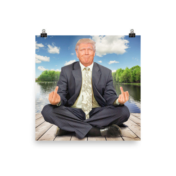 The Zen of Trump Poster