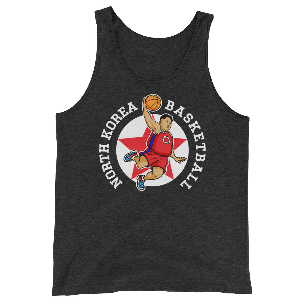 North Korea Basketball Rocketman Tank Top