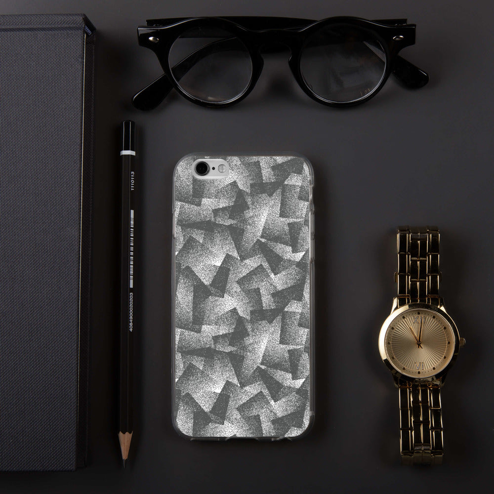 Stippled Abstraction iPhone Case