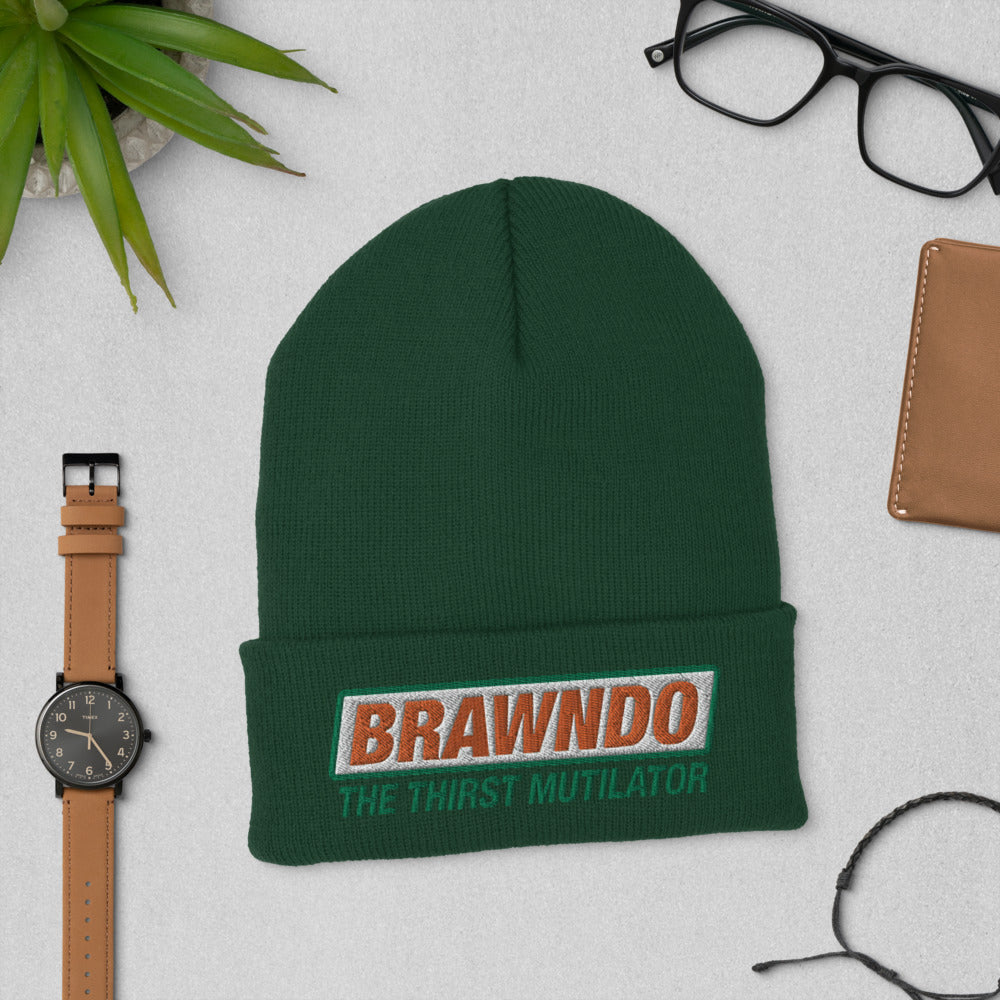 Brawndo The Thirst Mutilator Cuffed Beanie