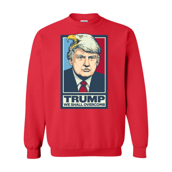 Donald Trump We Shall Overcomb Crewneck Sweatshirt