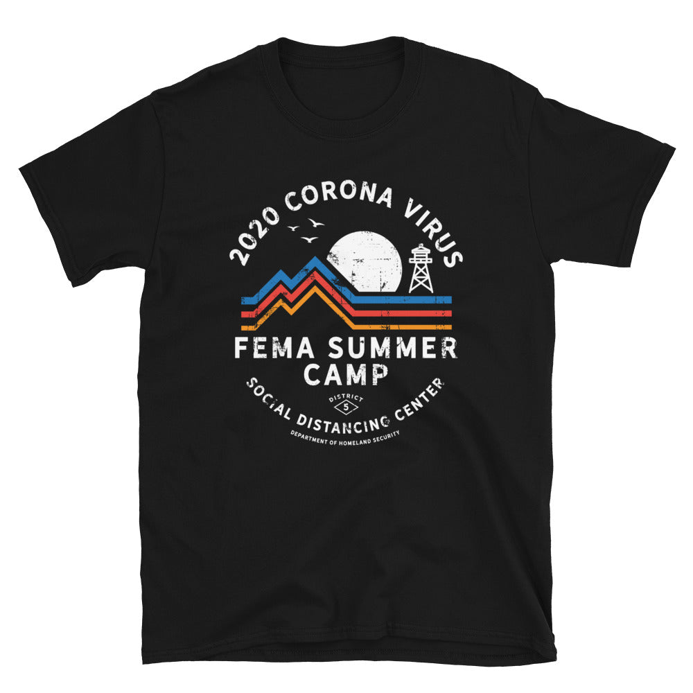 2020 Corona Virus FEMA Summer Camp T-Shirt