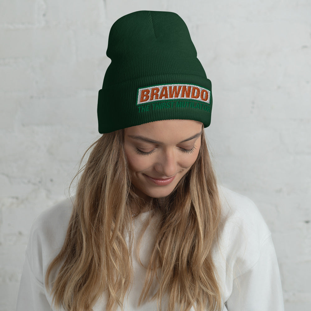 Brawndo The Thirst Mutilator Cuffed Beanie