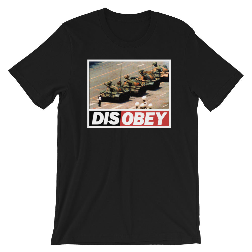 Tank Man DISOBEY 30th Anniversary T-Shirt