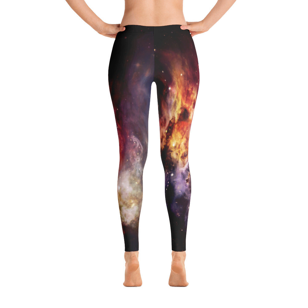 Bright Nebula Handsewn Leggings