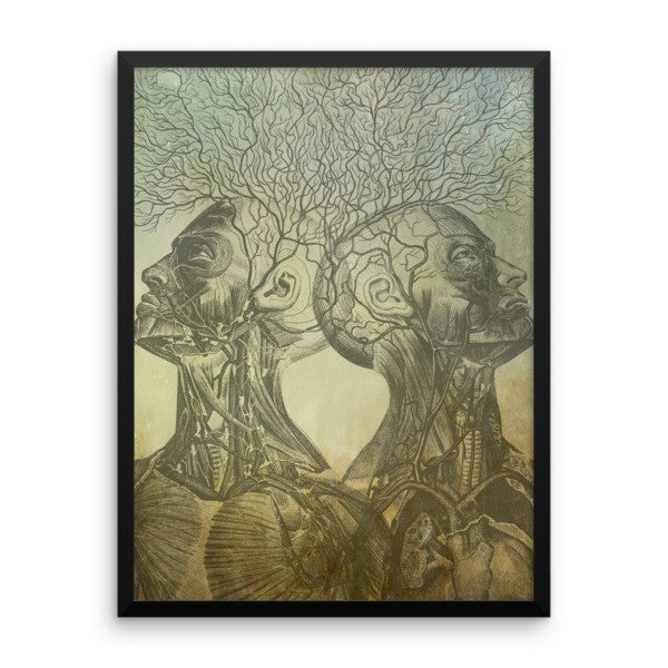 Mindgrower Framed Print