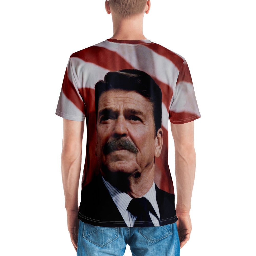 Muchashe Ronald Reagan Mega Men's T-shirt