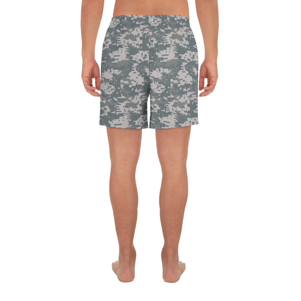 Liberty Maniacs Universal Camo Army Men's Athletic Long Shorts