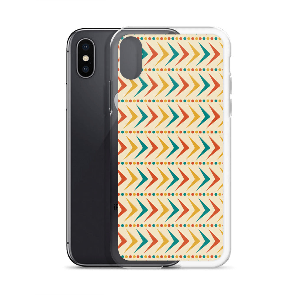Mid Century Modern Pattern iPhone Case