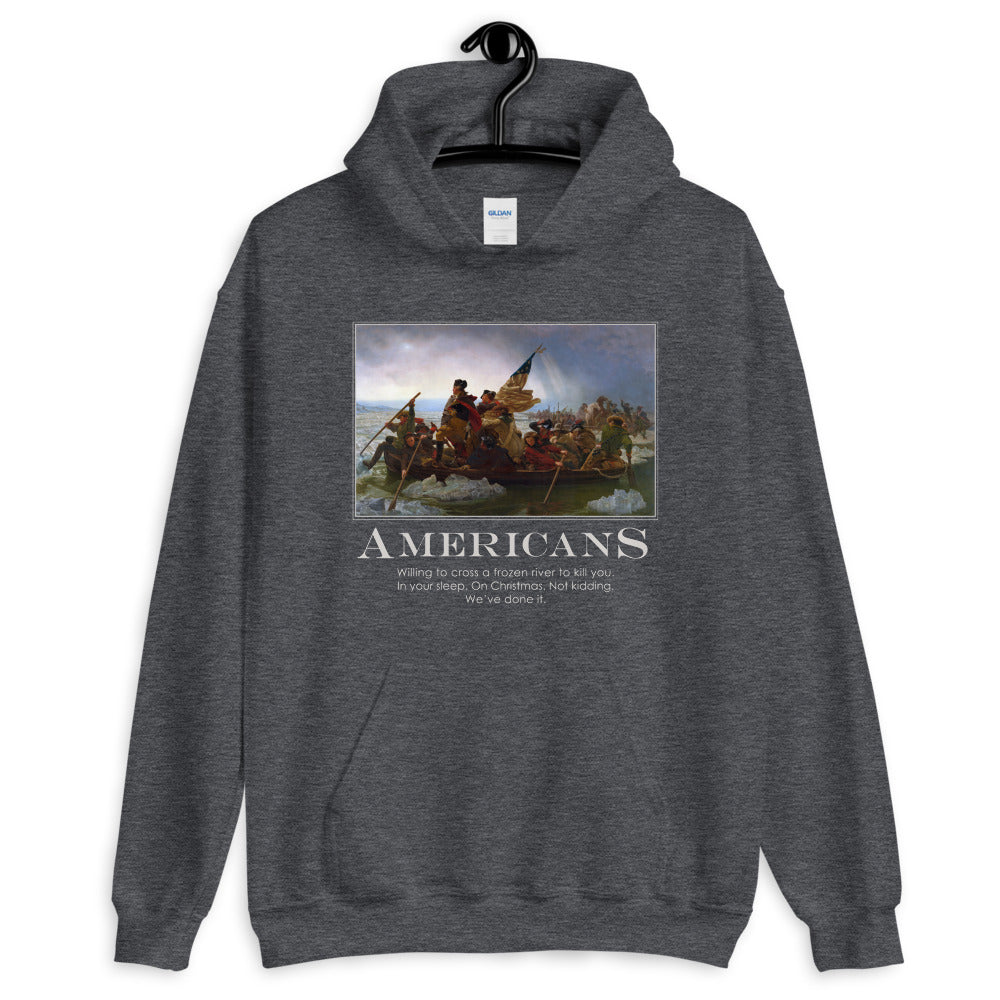 Americans Unisex Hoodie Sweatshirt