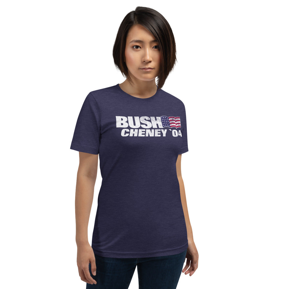 Bush Cheney 2004 Retro Campaign T-Shirt