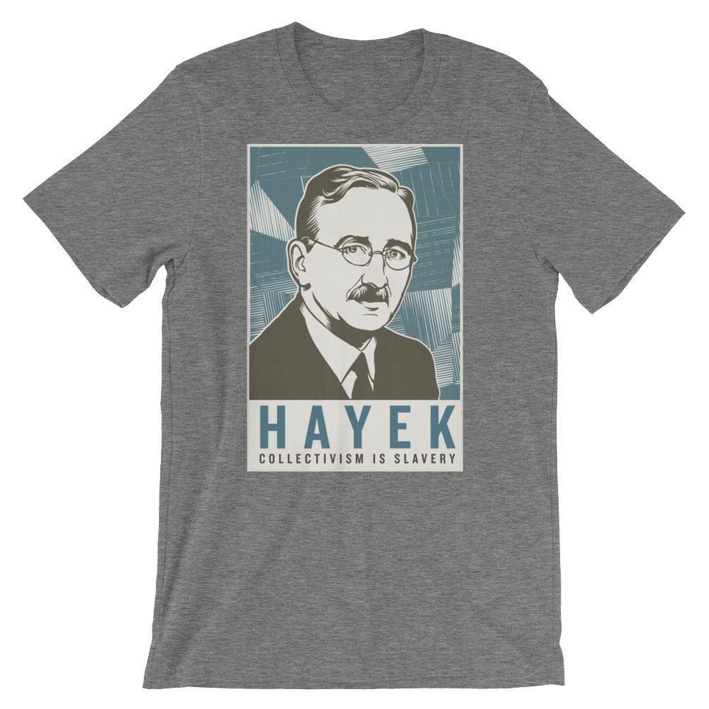 Friedrich Hayek Short-Sleeve Unisex T-Shirt