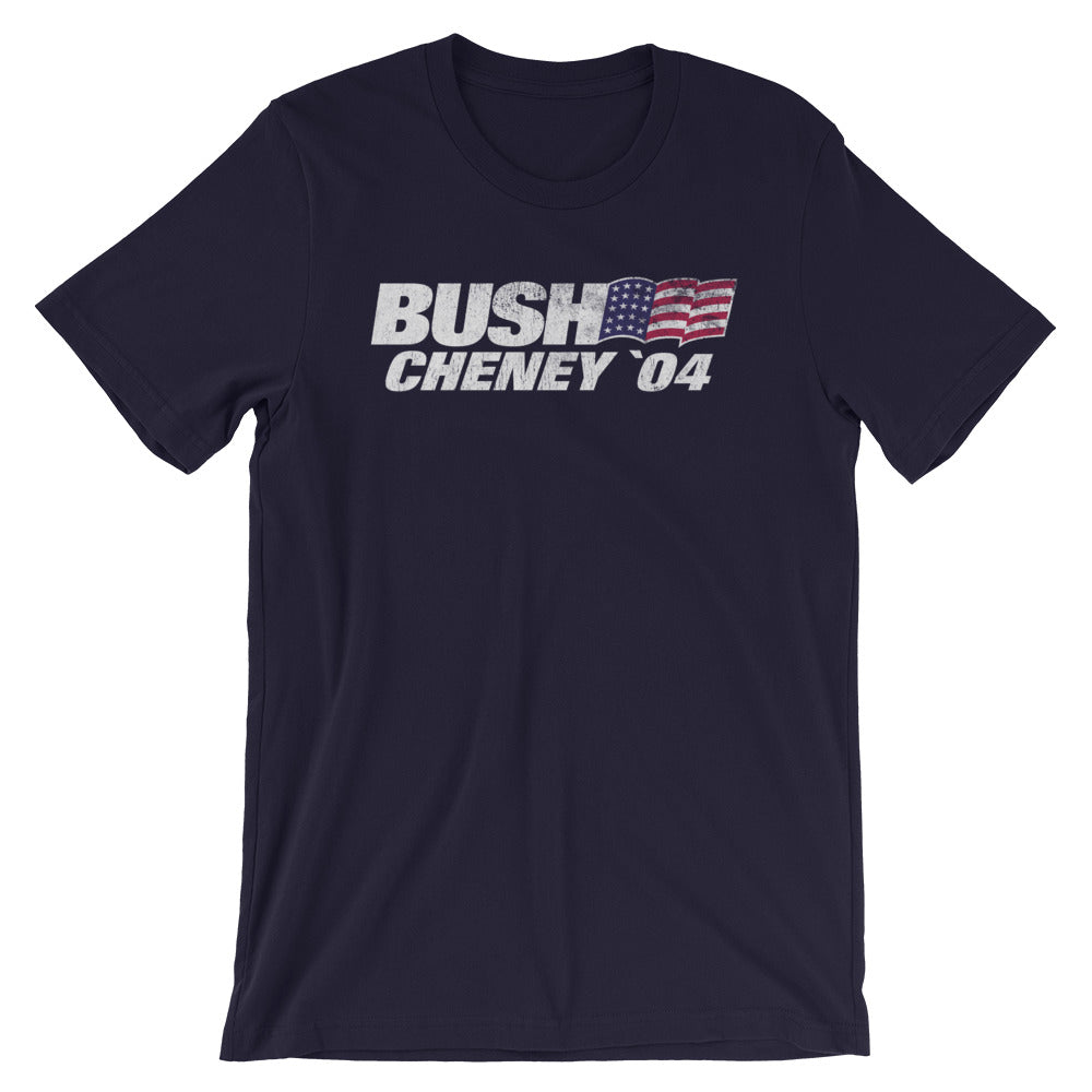 Bush Cheney 2004 Retro Campaign T-Shirt