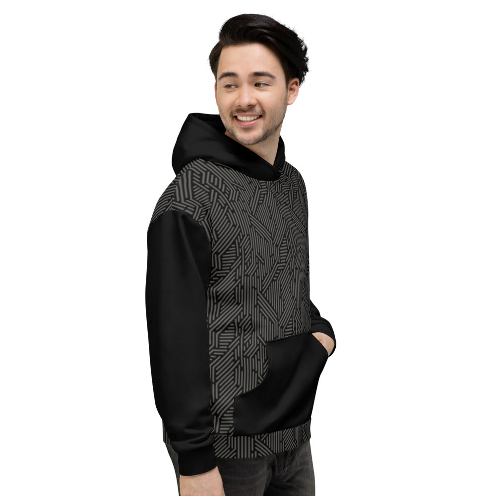 Black Liberty Maniacs Sport Tech Unisex Hoodie