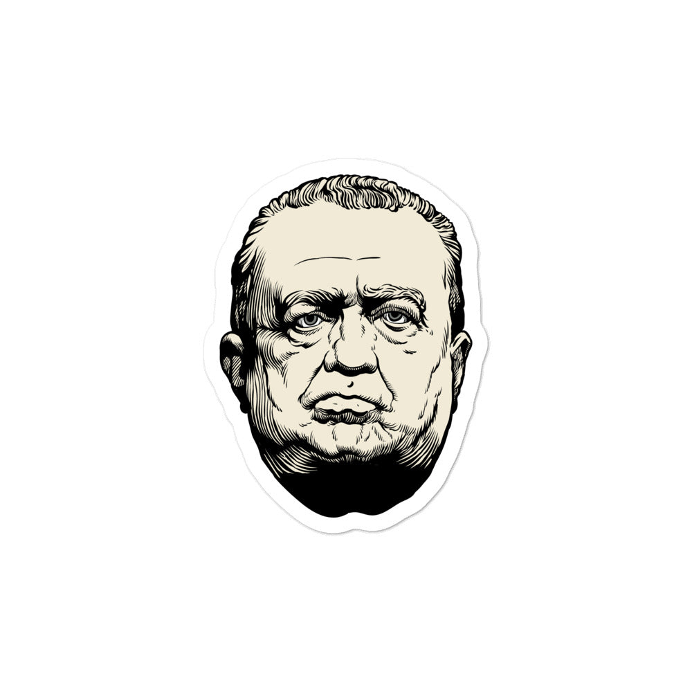 J Edgar Hoover Sticker