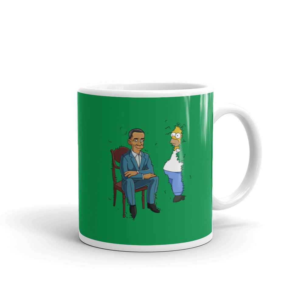 Obama Portrait Parody Mug