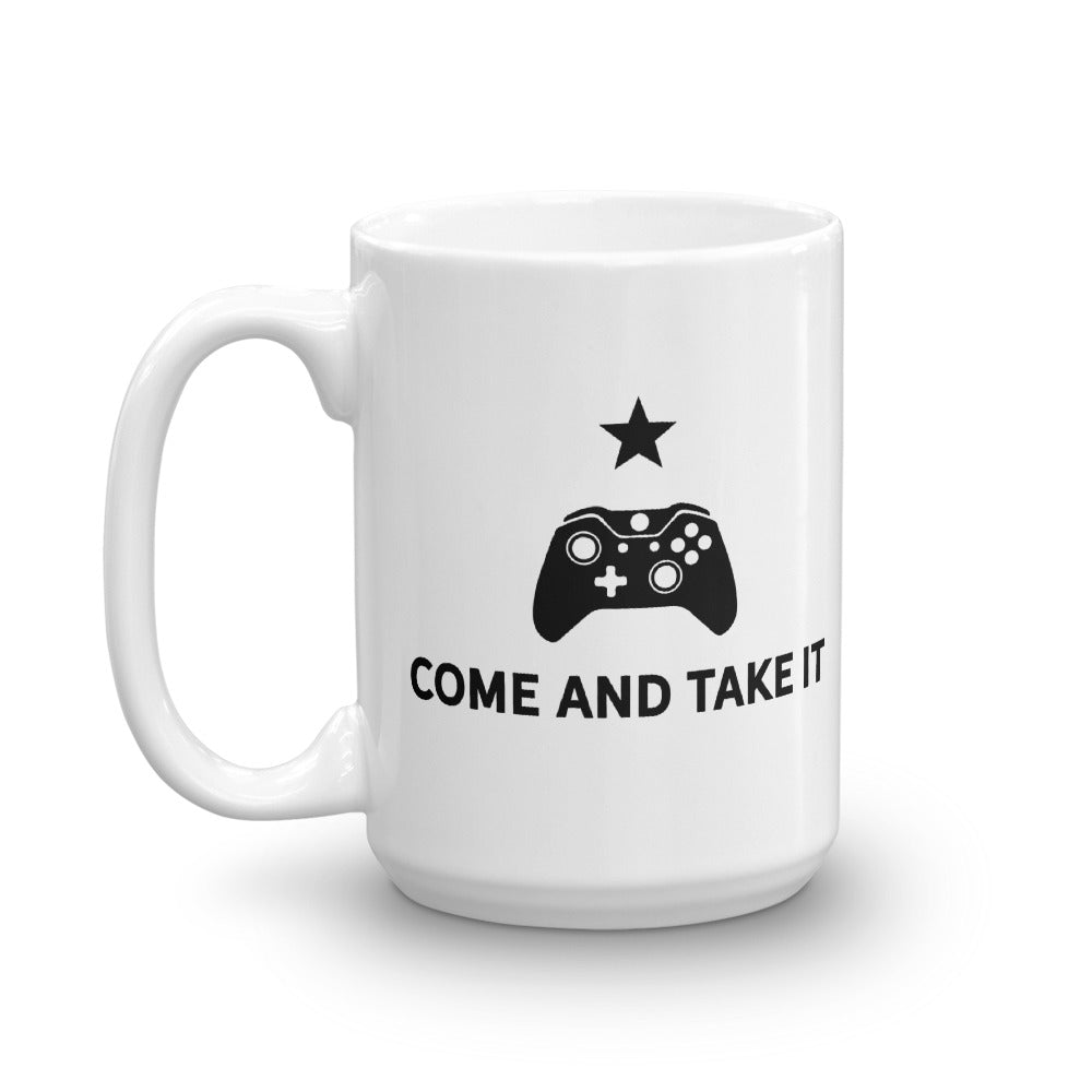 Come and Take It Video Game Controller Coffee Mug