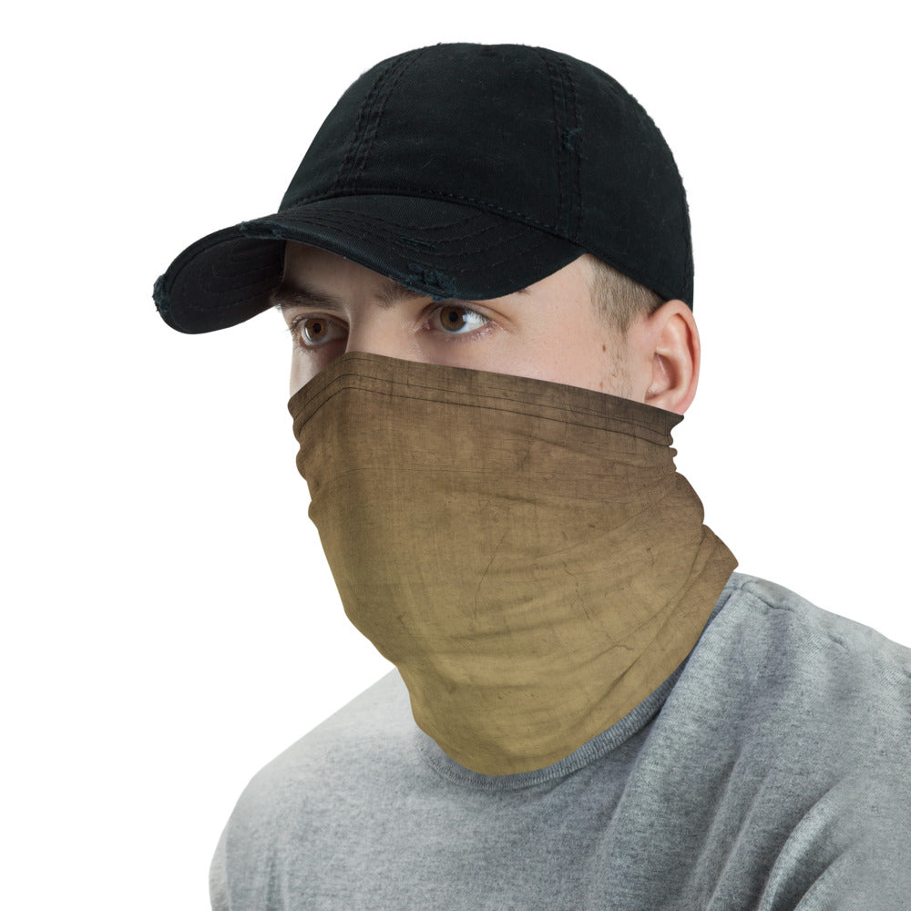 Weathered Brown Neck Gaiter