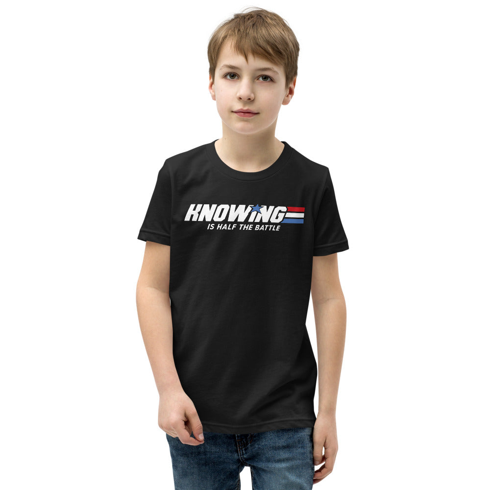 Knowing is Half the Battle Youth Short Sleeve T-Shirt