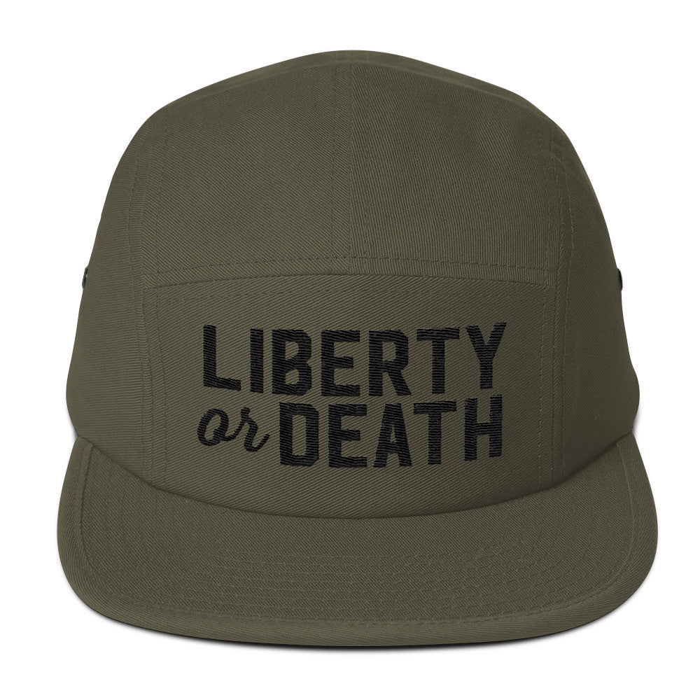 Liberty or Death Five Panel Cap