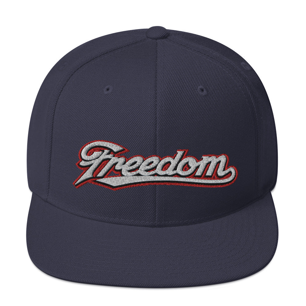 Freedom Snapback Baseball Hat