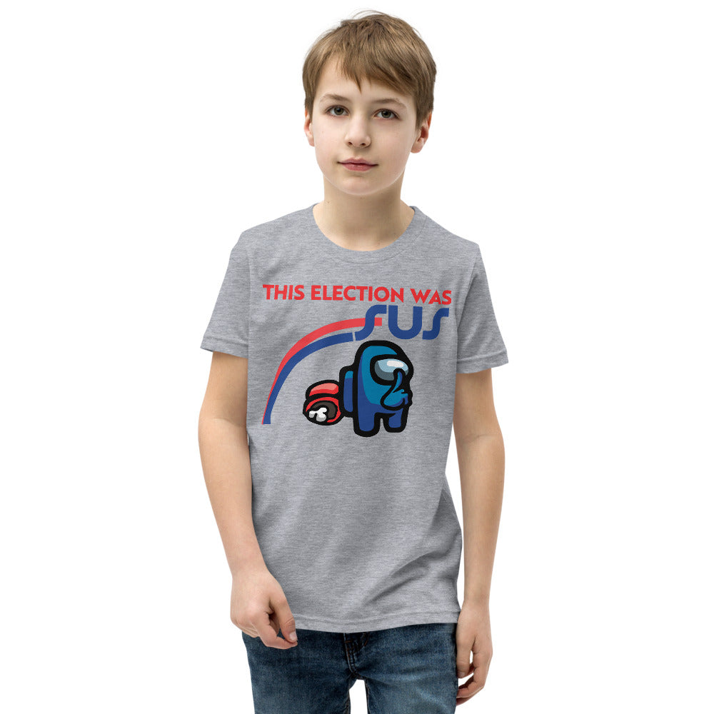 This Election Was Sus Youth Short Sleeve T-Shirt