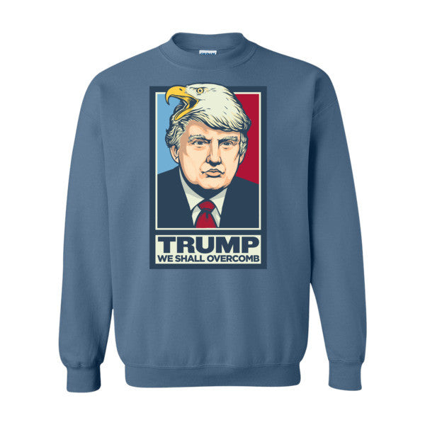 Donald Trump We Shall Overcomb Crewneck Sweatshirt