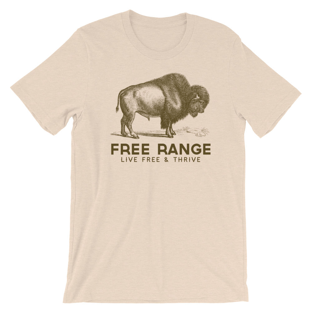 Free Range Live Free Graphic Tee