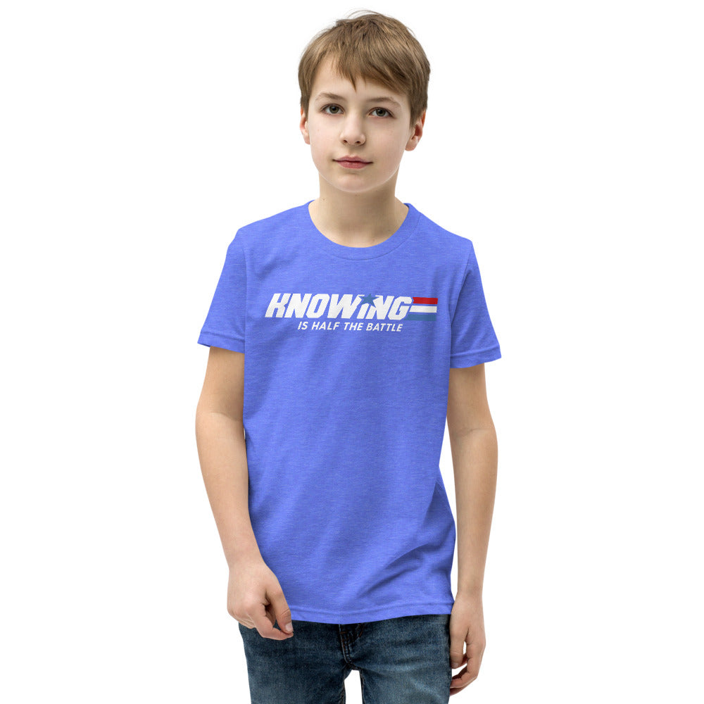 Knowing is Half the Battle Youth Short Sleeve T-Shirt