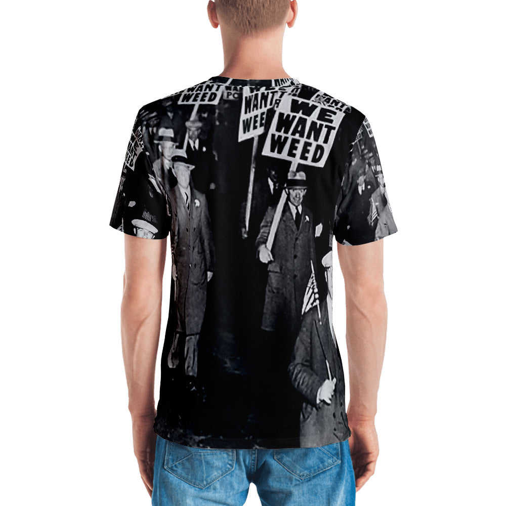 Prohibition Marijuana March Men's T-shirt