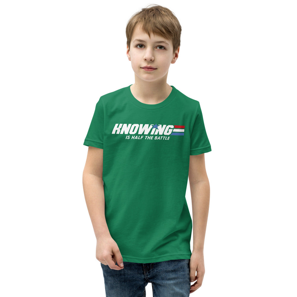 Knowing is Half the Battle Youth Short Sleeve T-Shirt