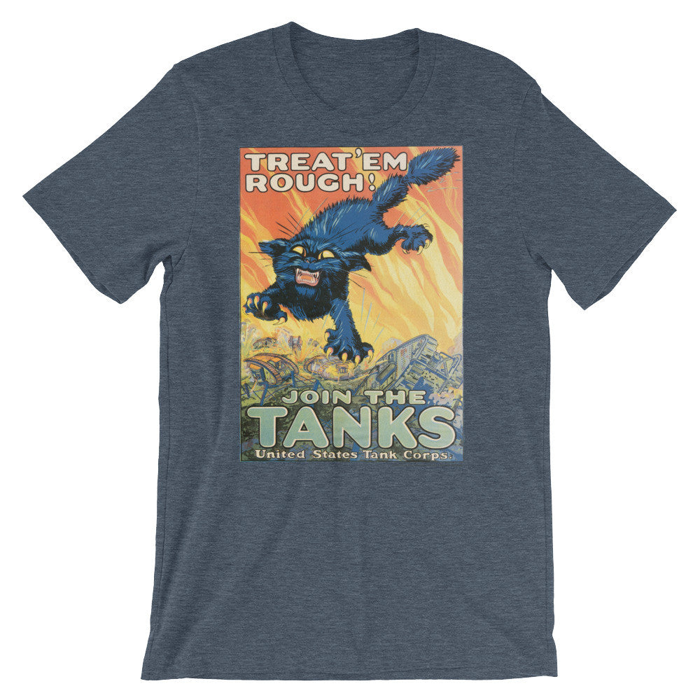 WW1 Wildcat Tanker Unisex Short Sleeve Graphic T-Shirt