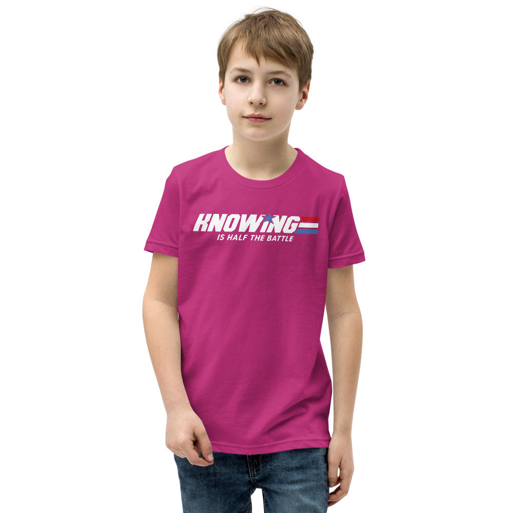 Knowing is Half the Battle Youth Short Sleeve T-Shirt