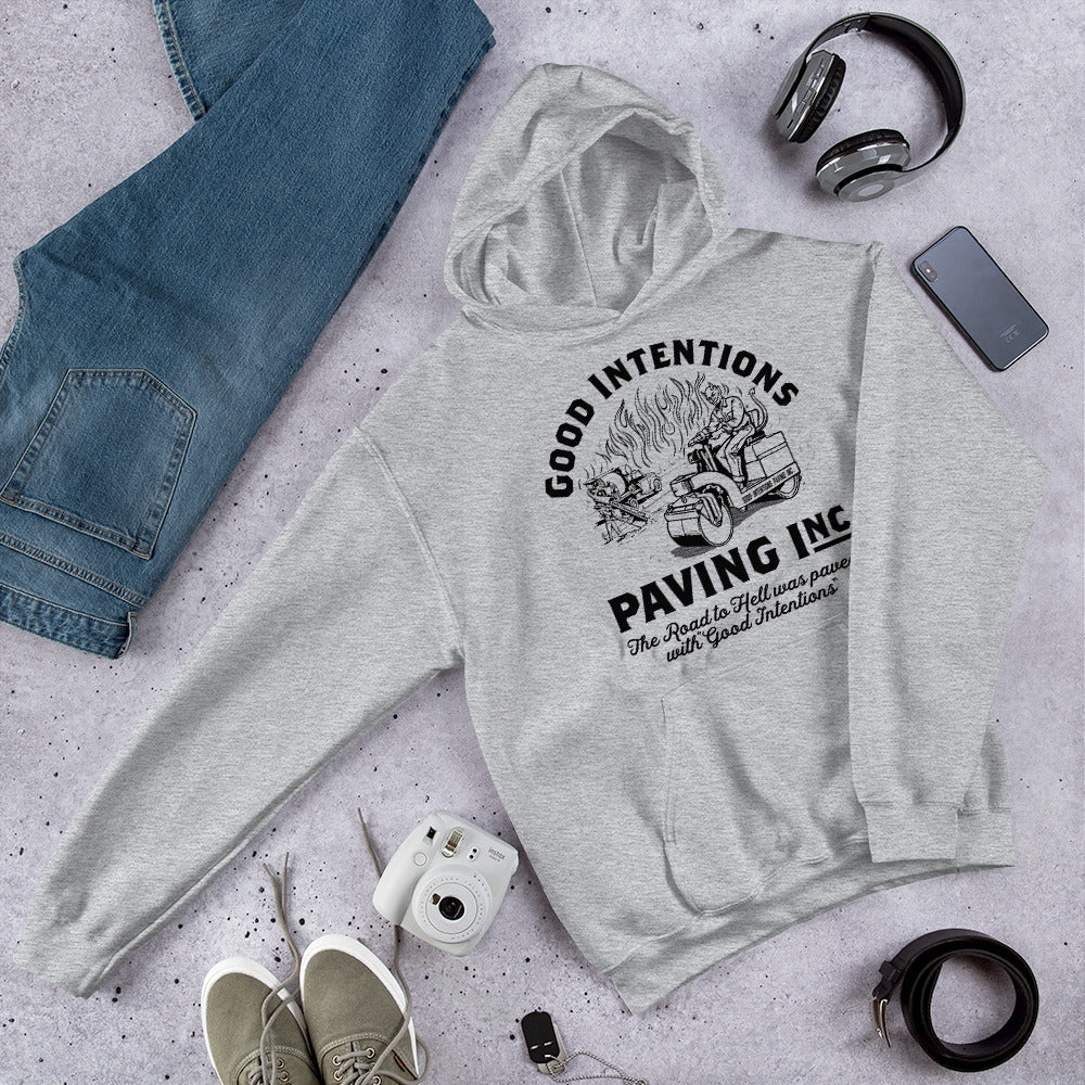 Good Intentions Paving Company Pullover Hoodie Sweatshirt