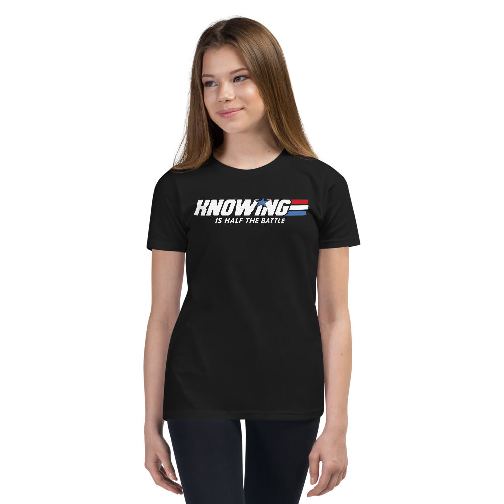 Knowing is Half the Battle Youth Short Sleeve T-Shirt