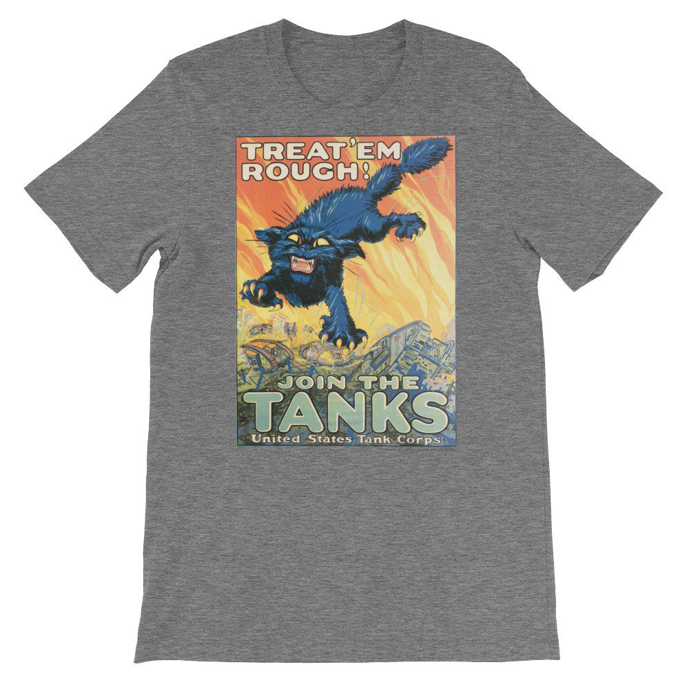 WW1 Wildcat Tanker Unisex Short Sleeve Graphic T-Shirt